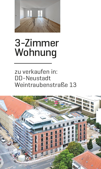 3-Zimmer-Eigentumswohnung, Weintraubenstraße 13, Dresden-Neustadt